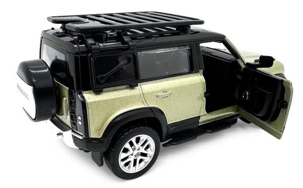 Produktbild: Land Rover Defender 110 Diecast 1:43 gr&uuml;n 2in1