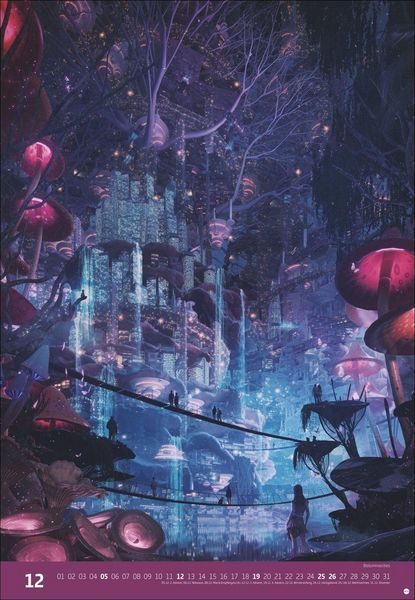 Produktbild: Gal Barkan: Future Cities Posterkalender 2027