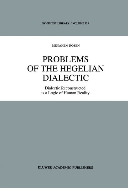 Produktbild: Problems of the Hegelian Dialectic