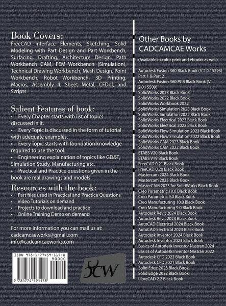 Produktbild: FreeCAD 0.21 Black Book