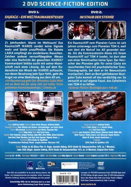 Produktbild: Signale - Ein Weltraumabenteuer / Im Staub der Sterne [2 DVDs]