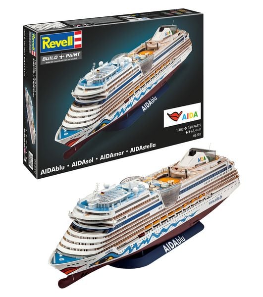 Revell 05230 Aida Schiffsmodell Bausatz 1:400