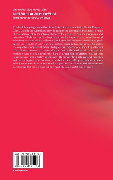 Produktbild: Rural Education Across the World