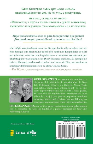 Produktbild: La Mujer Emocionalmente Sana