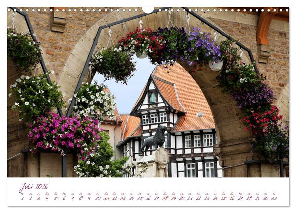 Produktbild: Braunschweig Im Zeichen des L&ouml;wen (Wandkalender 2026 DIN A3 quer), CALVENDO Monatskalender