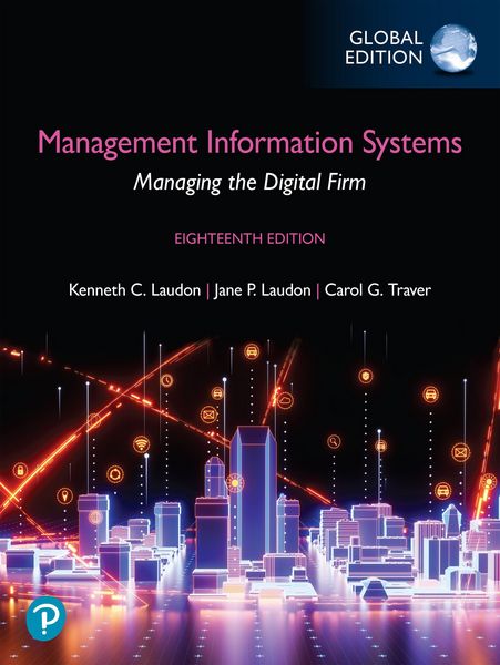 Produktbild: Management Information Systems: Managing the Digital Firm, Global Edition -- ePub