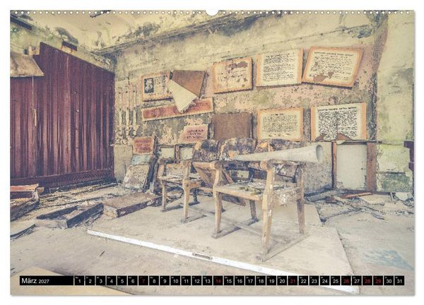 Produktbild: Chernobyl/Prypjat 2027 (hochwertiger Premium Wandkalender 2027 DIN A2 quer), Kunstdruck in Hochglanz