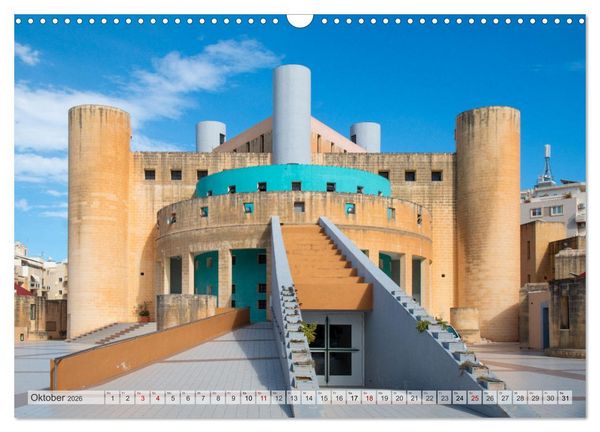 Produktbild: Malta - Wo Geschichte lebendig ist (Wandkalender 2026 DIN A3 quer), CALVENDO Monatskalender