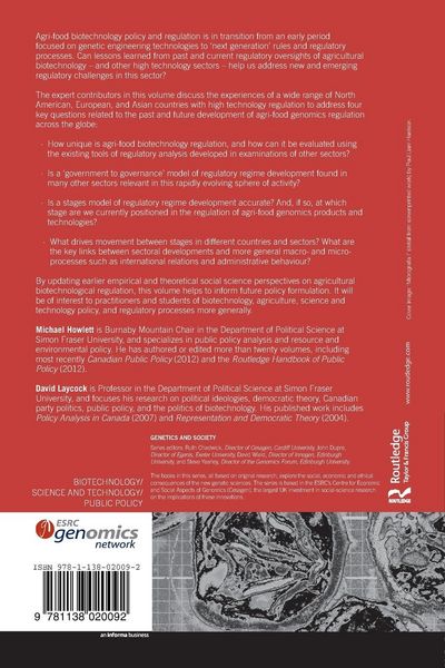 Produktbild: Regulating Next Generation Agri-Food Biotechnologies