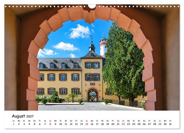 Produktbild: Bad Homburg Schlossblick (Wandkalender 2027 DIN A3 quer), CALVENDO Monatskalender