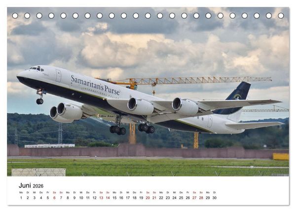 Produktbild: Flugzeuge aller Art (Tischkalender 2026 DIN A5 quer), CALVENDO Monatskalender