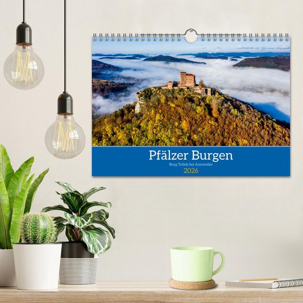 Produktbild: Pf&auml;lzer Burgen (Wandkalender 2026 DIN A4 quer), CALVENDO Monatskalender