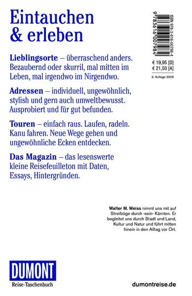Produktbild: DUMONT Reise-Taschenbuch Reisef&uuml;hrer K&auml;rnten