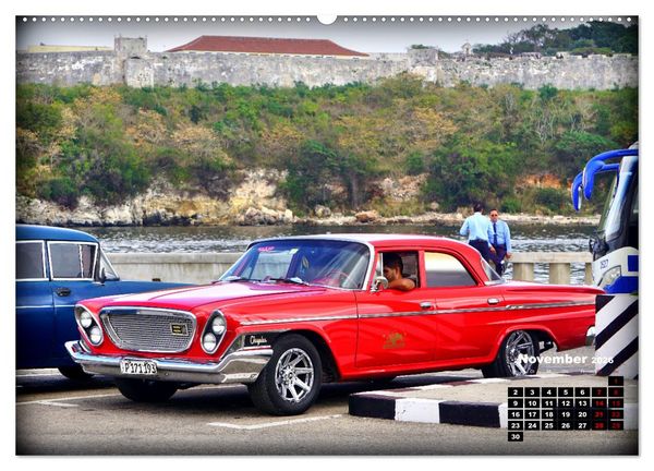 Produktbild: Oldtimer Hits 1960 (hochwertiger Premium Wandkalender 2026 DIN A2 quer), Kunstdruck in Hochglanz