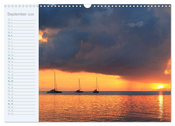 Produktbild: Katamaran-Tour (Wandkalender 2026 DIN A3 quer), CALVENDO Monatskalender