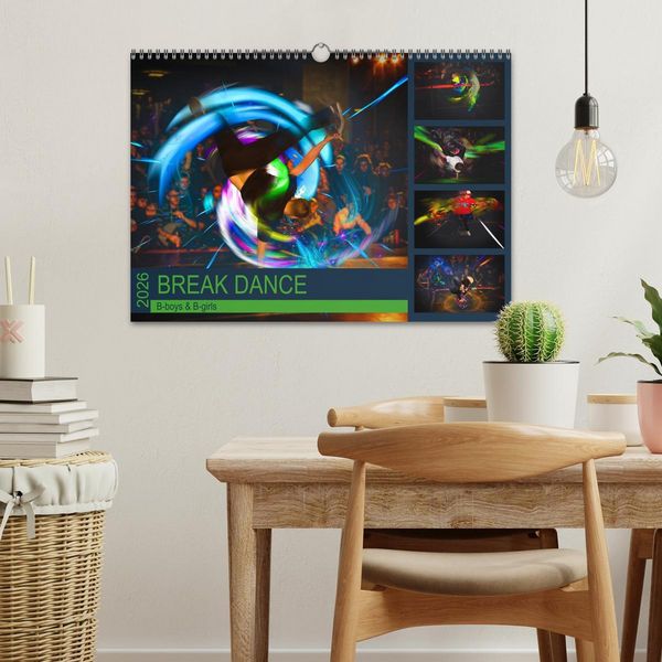 Produktbild: Break Dance B-boys & B-girls (Wandkalender 2026 DIN A3 quer), CALVENDO Monatskalender