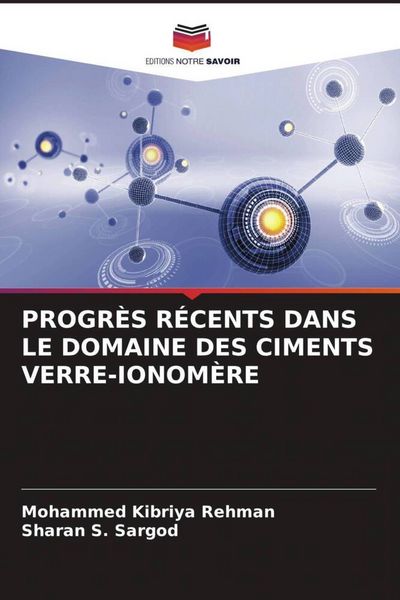 Produktbild: Progr&egrave;s R&eacute;cents Dans Le Domaine des Ciments Verre-Ionom&egrave;re