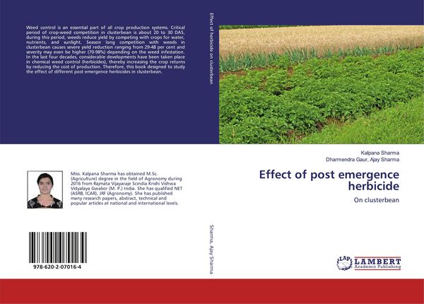 Produktbild: Effect of post emergence herbicide