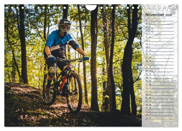 Produktbild: Mountainbike Action (Wandkalender 2026 DIN A4 quer), CALVENDO Monatskalender