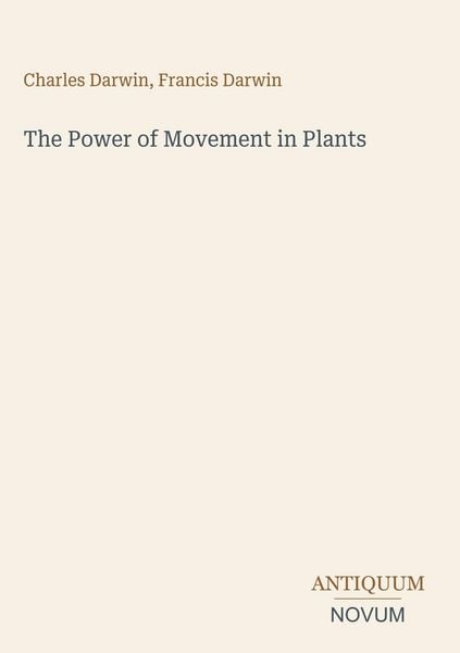 Produktbild: The Power of Movement in Plants