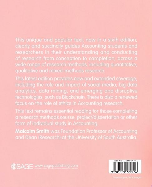 Produktbild: Research Methods in Accounting