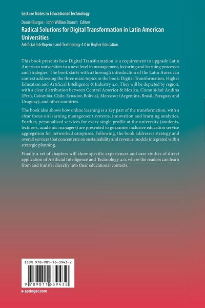 Produktbild: Radical Solutions for Digital Transformation in Latin American Universities