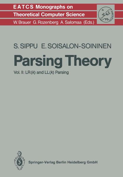 Produktbild: Parsing Theory