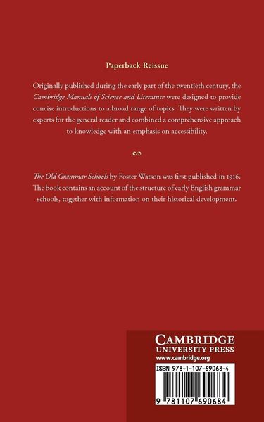 Produktbild: The Old Grammar Schools