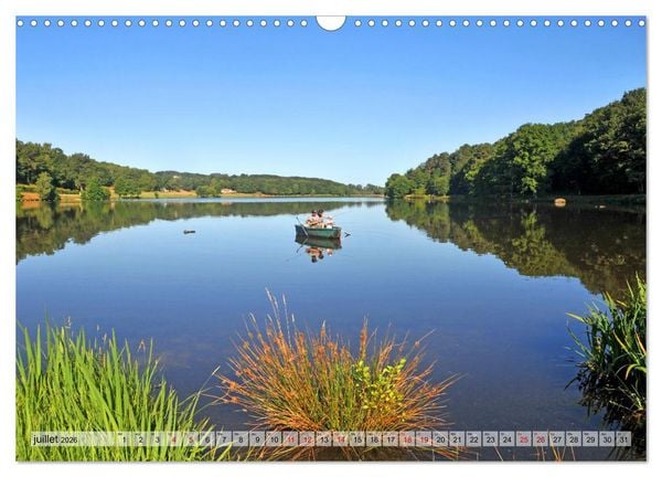 Produktbild: P&ecirc;cheurs (Calendrier mural 2026 DIN A3 vertical), CALVENDO calendrier mensuel