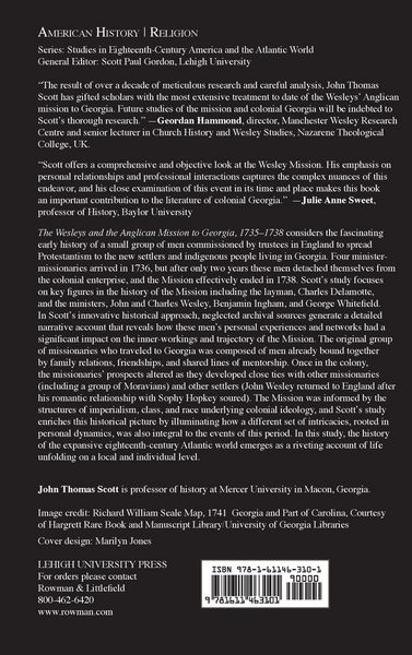 Produktbild: Wesleys and the Anglican Mission to Georgia, 1735-1738