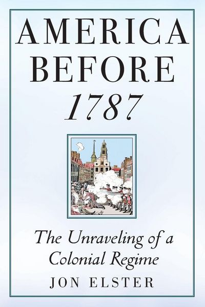 Produktbild: America before 1787