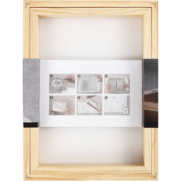 Produktbild: Creativ Company Doppelrahmen zum Papiersch&ouml;pfen, A5, Gr&ouml;&szlig;e 25x19x3cm , 1 St&uuml;ck