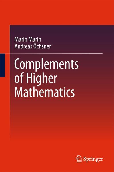Produktbild: Complements of Higher Mathematics