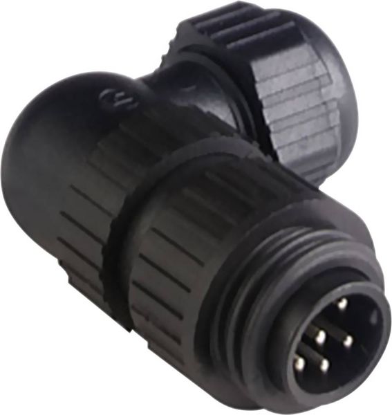 Produktbild: Hirschmann 934 130-100-1 Rundstecker Stecker, gewinkelt Serie (Rundsteckverbinder): CA Gesamtpolzahl: 6 + PE 1 St.