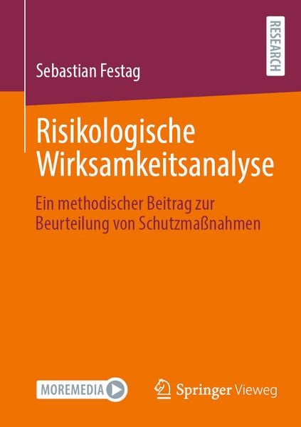 Risikologische Wirksamkeitsanalyse, Taschenbuch von Sebastian Festag, Springer Fachmedien Wiesbaden GmbH, 9783658467272