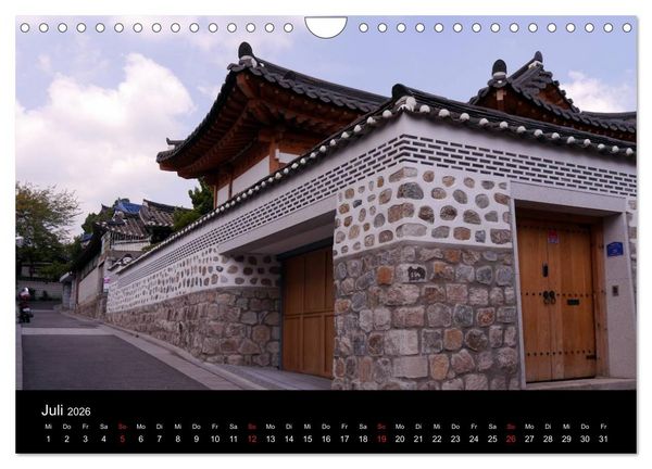 Produktbild: S&Uuml;DKOREA zwischen asiatischer Tradition und Moderne (Wandkalender 2026 DIN A4 quer), CALVENDO Monatskalender