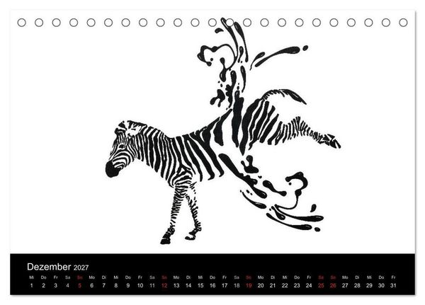 Produktbild: Humorvolle PopArt - Kunstkalender von Claudia Elsner (Tischkalender 2027 DIN A5 quer), CALVENDO Monatskalender