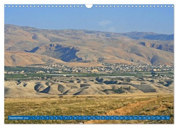 Produktbild: See Genezareth und Jordan-Fluss. Orte der Bibel (Wandkalender 2026 DIN A3 quer), CALVENDO Monatskalender