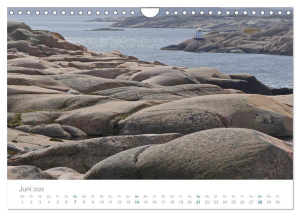 Produktbild: Bohusl&auml;n - Idyllische Sch&auml;renlandschaft an Schwedens Westk&uuml;ste (Wandkalender 2026 DIN A4 quer), CALVENDO Monatskalender