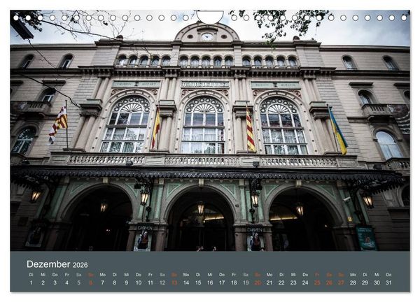 Produktbild: Barcelona - Faszinierende Architektur (Wandkalender 2026 DIN A4 quer), CALVENDO Monatskalender