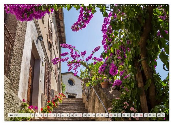 Produktbild: GARDASEE Idyllisches Limone sul Garda (hochwertiger Premium Wandkalender 2026 DIN A2 quer), Kunstdruck in Hochglanz