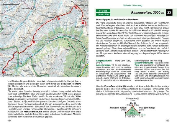 Produktbild: ROTHER Wanderf&uuml;hrer Stubaier H&ouml;henweg, Sellrainer H&uuml;ttenrunde, Gschnitztaler H&uuml;ttentour. 3 alpine Mehrtagestouren