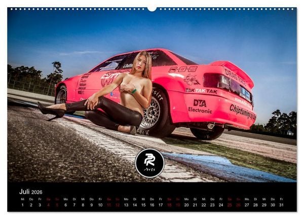 Produktbild: Cars and Girls (hochwertiger Premium Wandkalender 2026 DIN A2 quer), Kunstdruck in Hochglanz