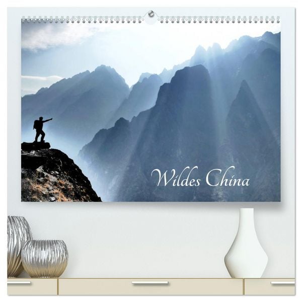 Produktbild: Wildes China (hochwertiger Premium Wandkalender 2026 DIN A2 quer), Kunstdruck in Hochglanz