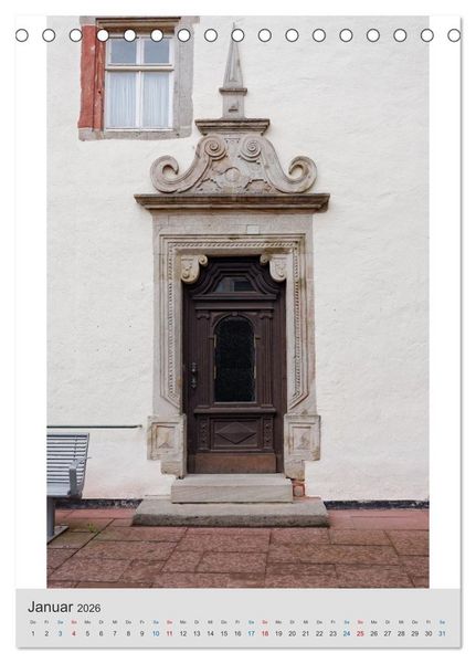 Produktbild: Bad Hersfelder T&uuml;ren (Tischkalender 2026 DIN A5 hoch), CALVENDO Monatskalender
