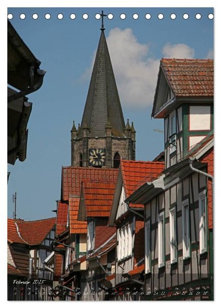 Rotenburg an der Fulda (Tischkalender 2025 DIN A5 hoch), CALVENDO Monatskalender