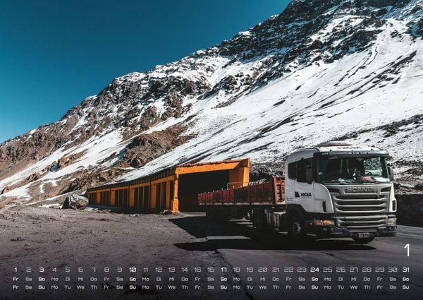 Produktbild: Trucks - K&ouml;nige der Stra&szlig;e - LKW - 2027 - Kalender DIN A2