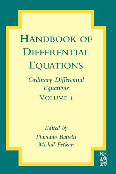 Produktbild: Handbook of Differential Equations