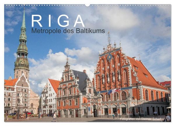 Produktbild: Riga - Metropole des Baltikums (Wandkalender 2026 DIN A2 quer), CALVENDO Monatskalender