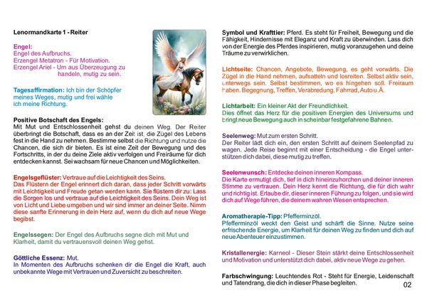 Produktbild: Lenormand Deutung leicht gemacht 6